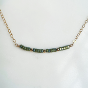 Choker de Hematita Verde